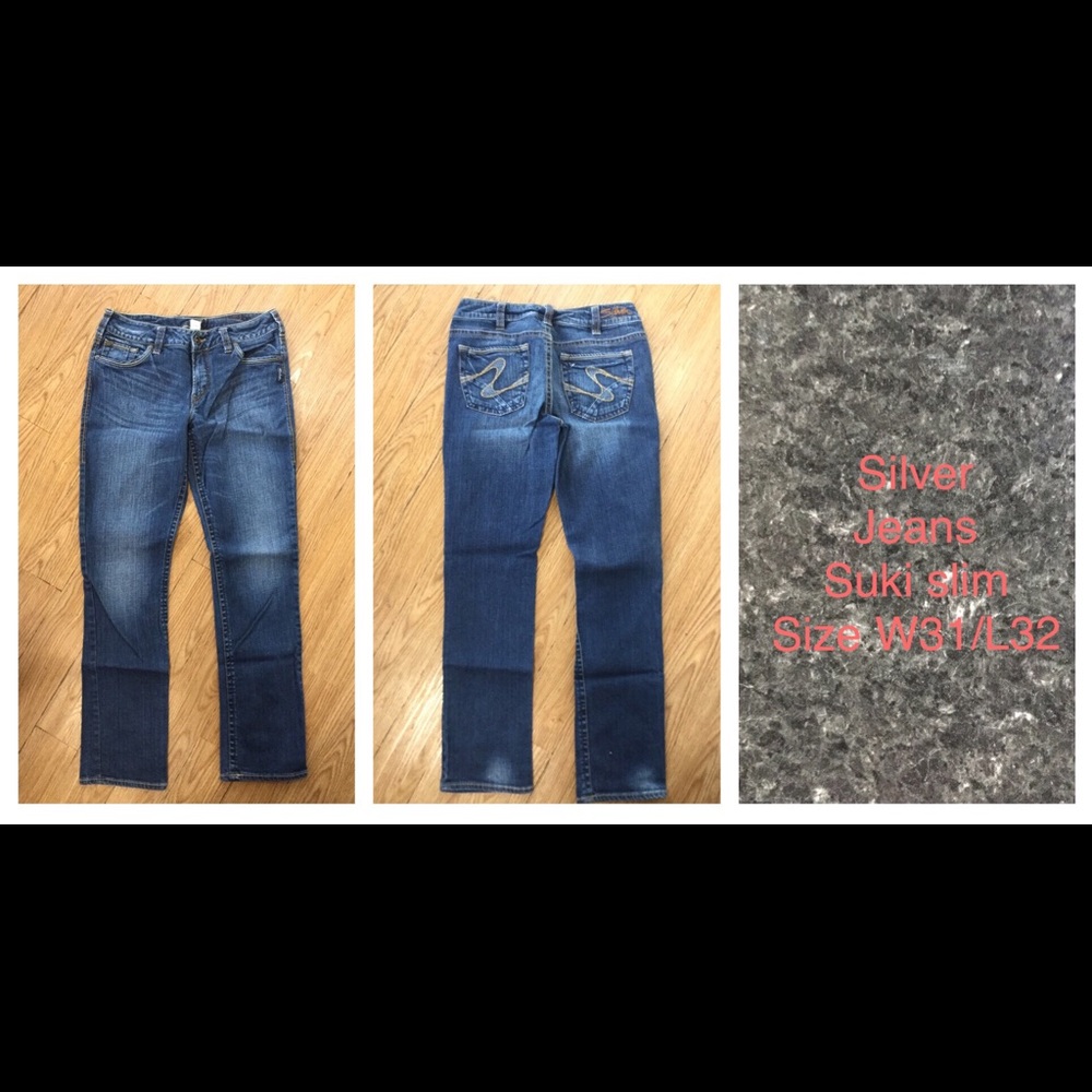 Silver jeans